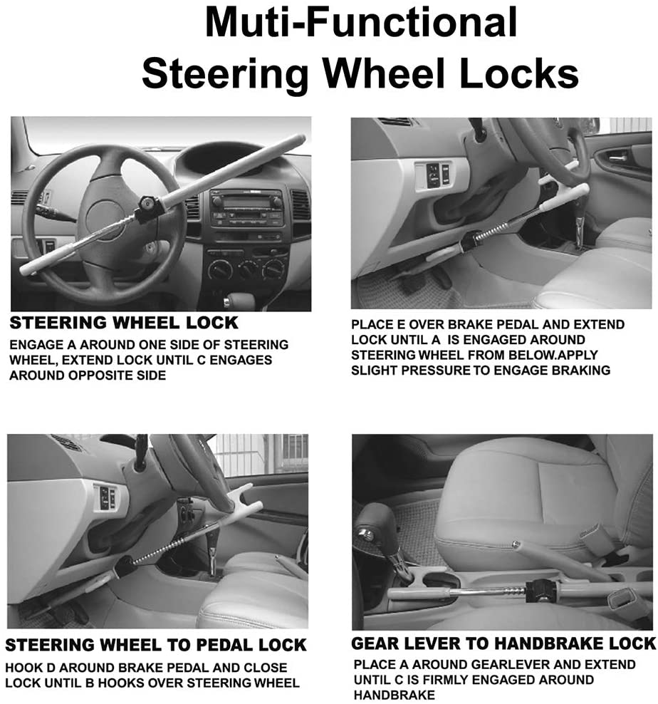 Steering Wheel Lock 6046