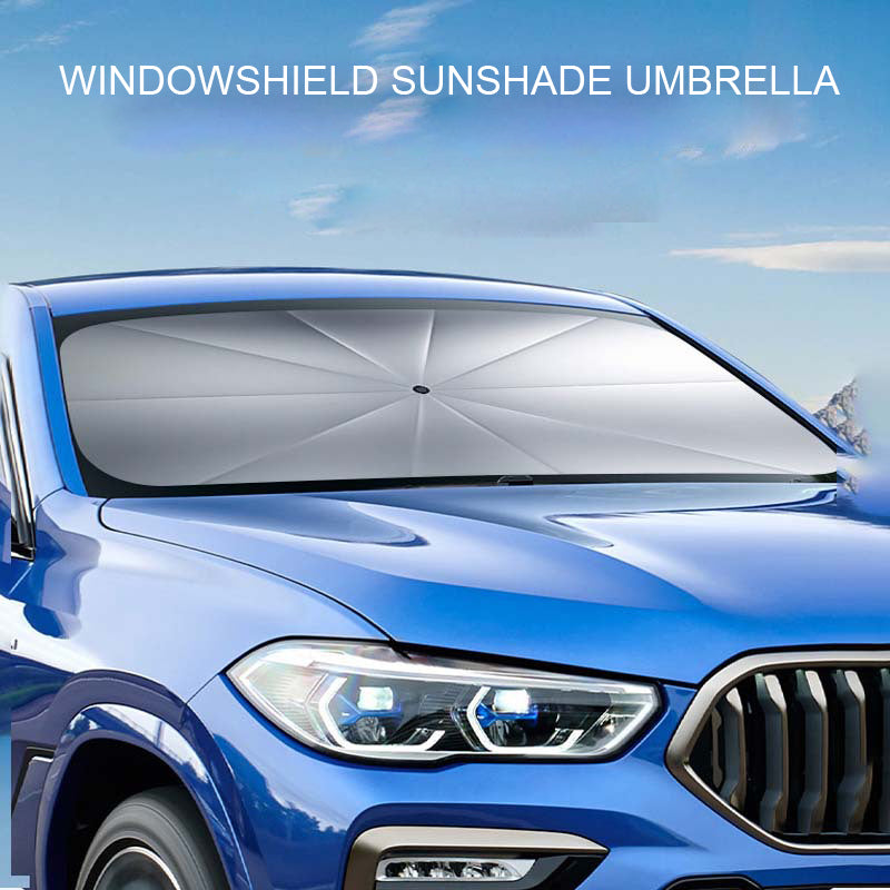 Delux Windshield Car Umbrella Sunshade