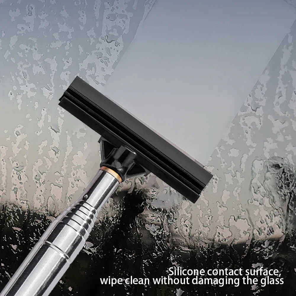 Telescopic Rearview Mirror Squeegee Wiper