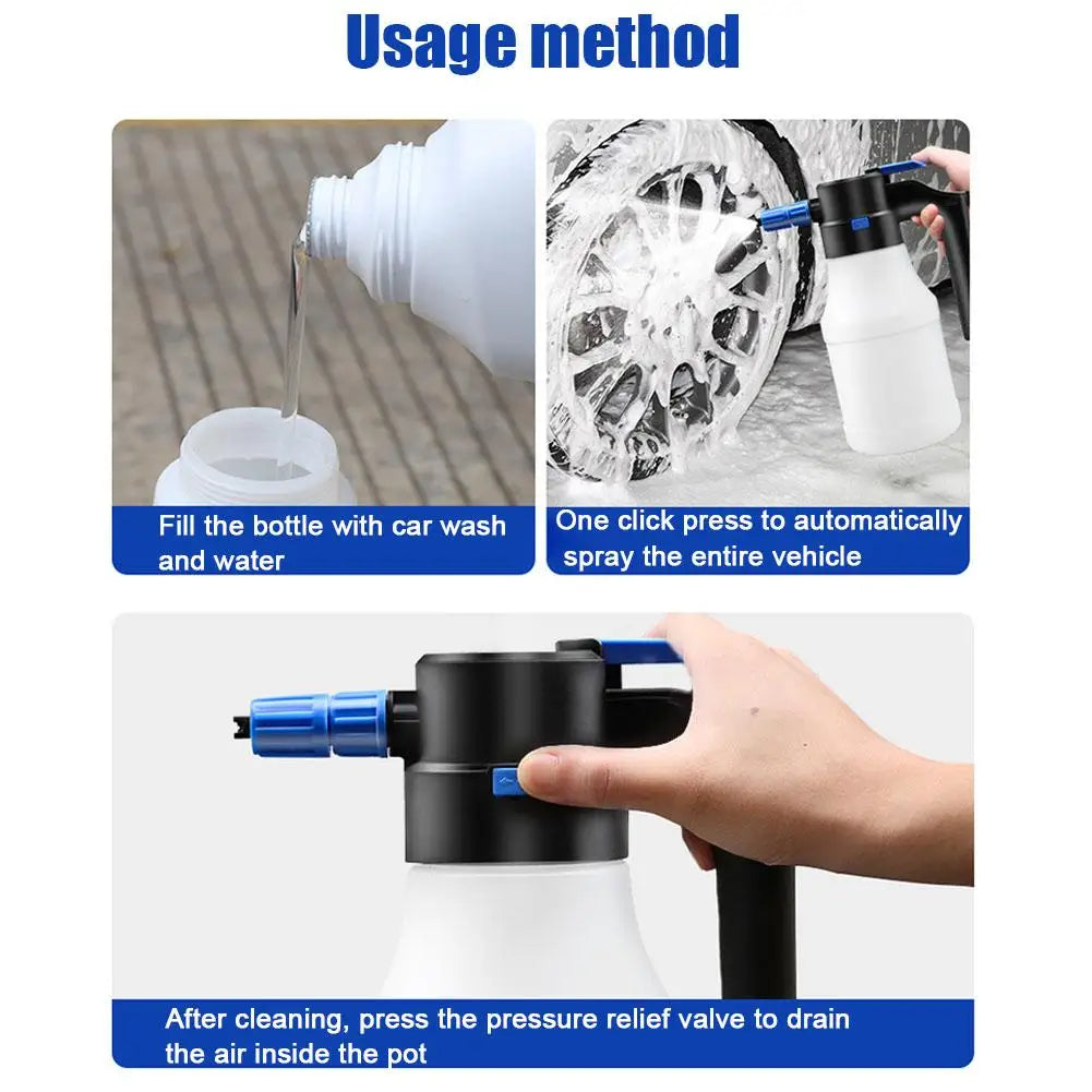 1.5L Electric Car Wash Foam Sprayer