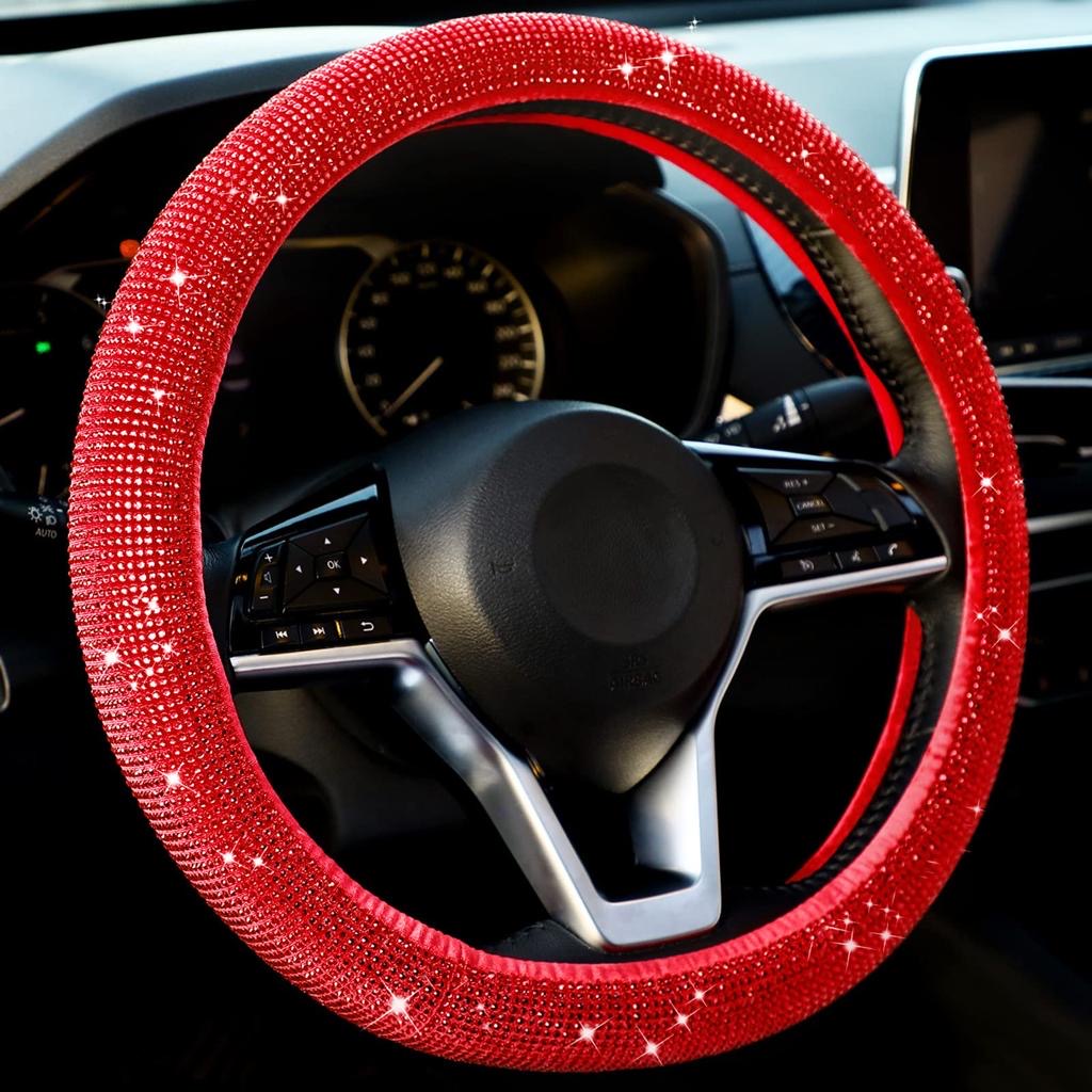 Crystal Rhinestone Steering Wheel Cover