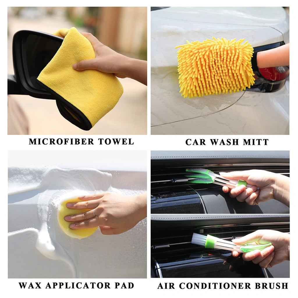 23Pcs Car Wash Cleaning Tools Kit-طقم أدوات تنظيف غسيل السيارات 23 قطعة-Auto-Emporio-Kuwait.0