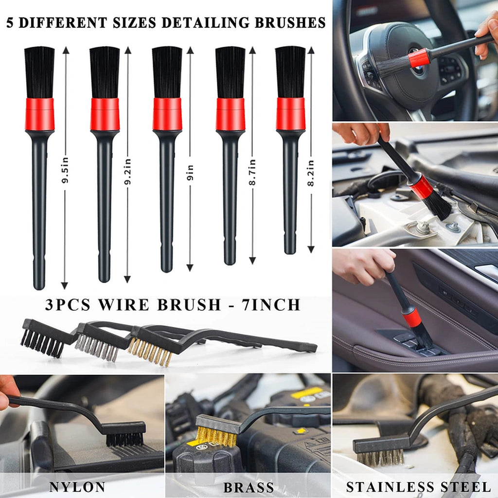 23Pcs Car Wash Cleaning Tools Kit-طقم أدوات تنظيف غسيل السيارات 23 قطعة-Auto-Emporio-Kuwait.0