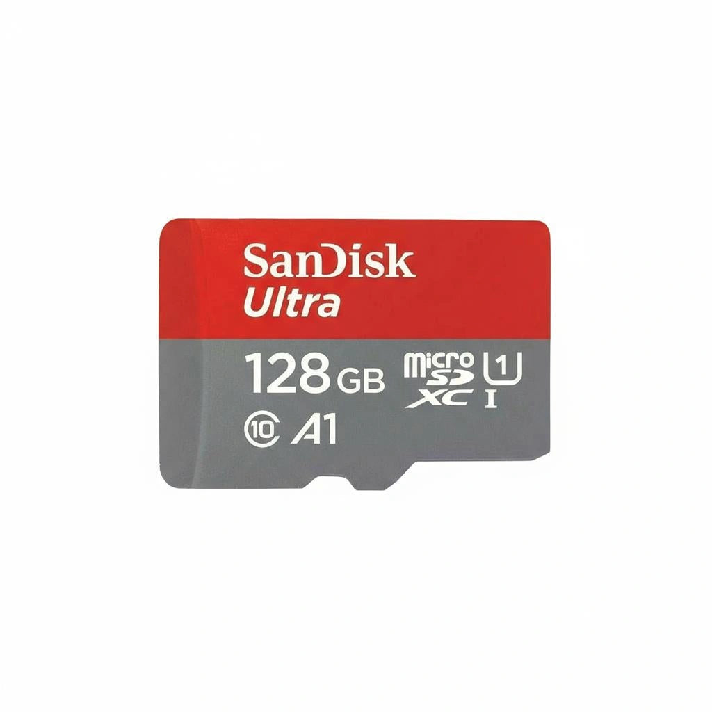SanDisk Ultra Micro SDXC UHS-I Memory Card Upto 100 MB/s- 64GB/ 128GB/ 256GB-بطاقة ذاكرة SanDisk Ultra Microsdxc UHS-I بسرعة تصل إلى 100 ميجابايت/ثانية - 64 جيجابايت/ 128 جيجابايت/ 256 جيجابايت-Auto-Emporio-Kuwait.0
