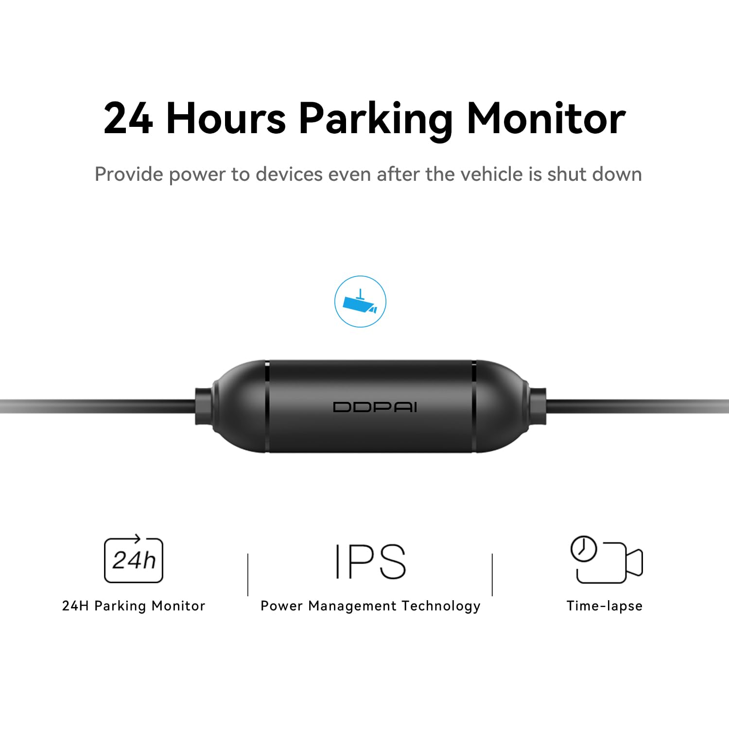 DDPAI Dash Cam Type C Hardwire Kit