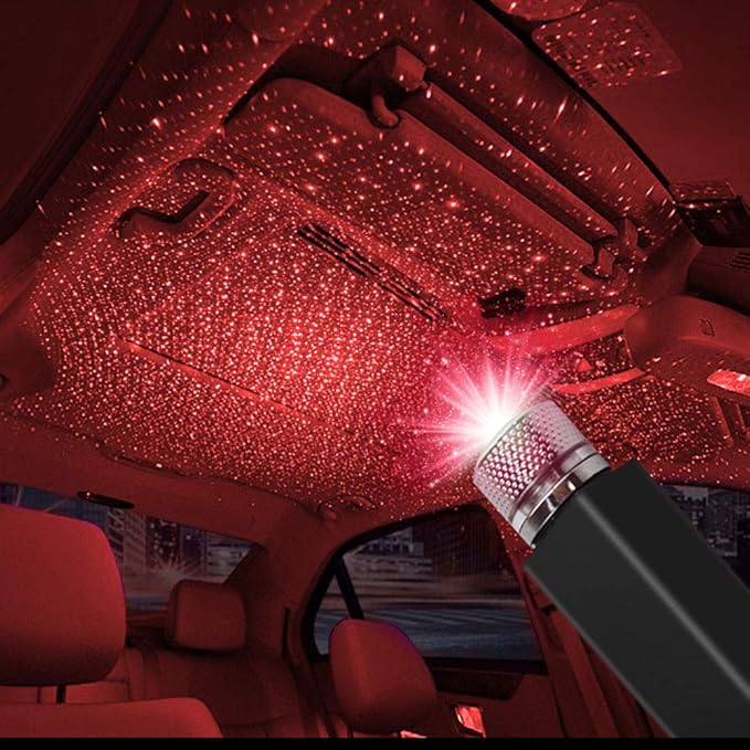 Car USB Star Projector Night Light