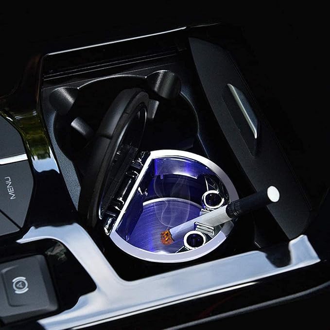 Car Ashtray with LED Light