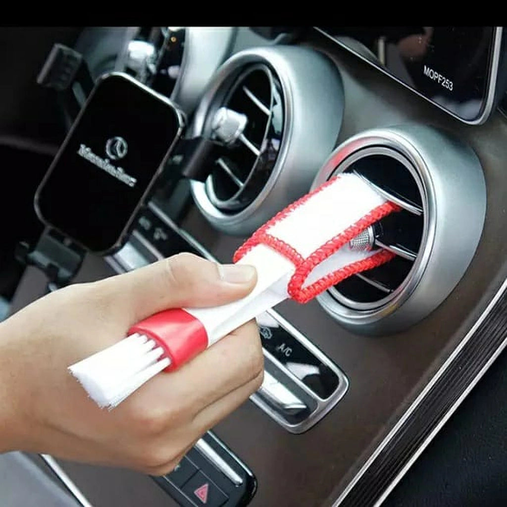 AC Vent Double Cleaner Brush-فرشاة تنظيف مزدوجة لتهوية التيار المتردد-Auto-Emporio-Kuwait.0
