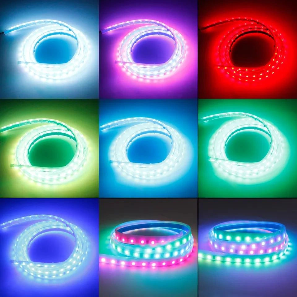 APP & Remote Controlled RGB Scan Start Turn Signal LED Hood Light-التطبيق ومسح RGB الذي يتم التحكم فيه عن بعد، بدء تشغيل إشارة الانعطاف LED، ضوء غطاء المحرك-Auto-Emporio-Kuwait.0