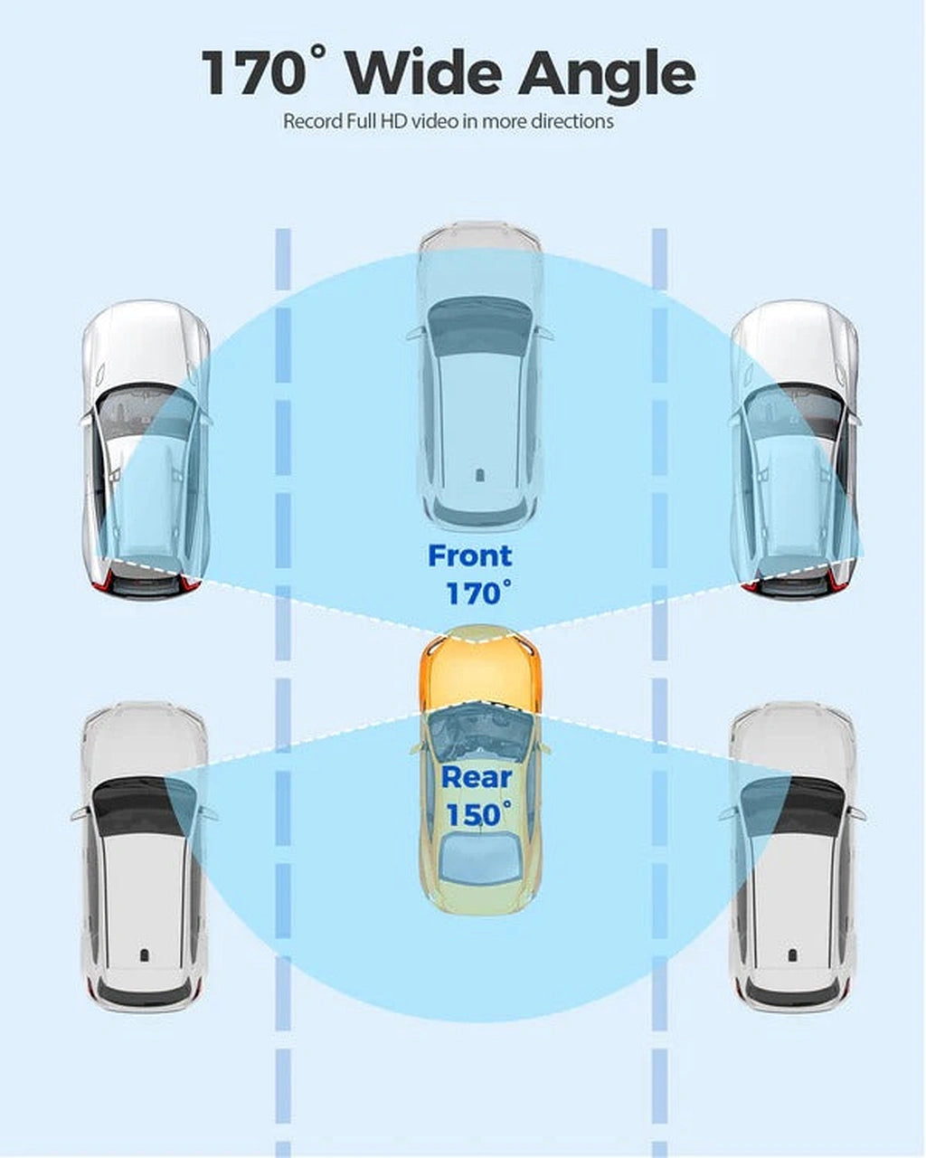 AZDOME M300S 2CH 4K Dash Cam With 5G WiFi-كاميرا داش أزدوم M300S 2CH 4K مع واي فاي 5G-Auto-Emporio-Kuwait.0