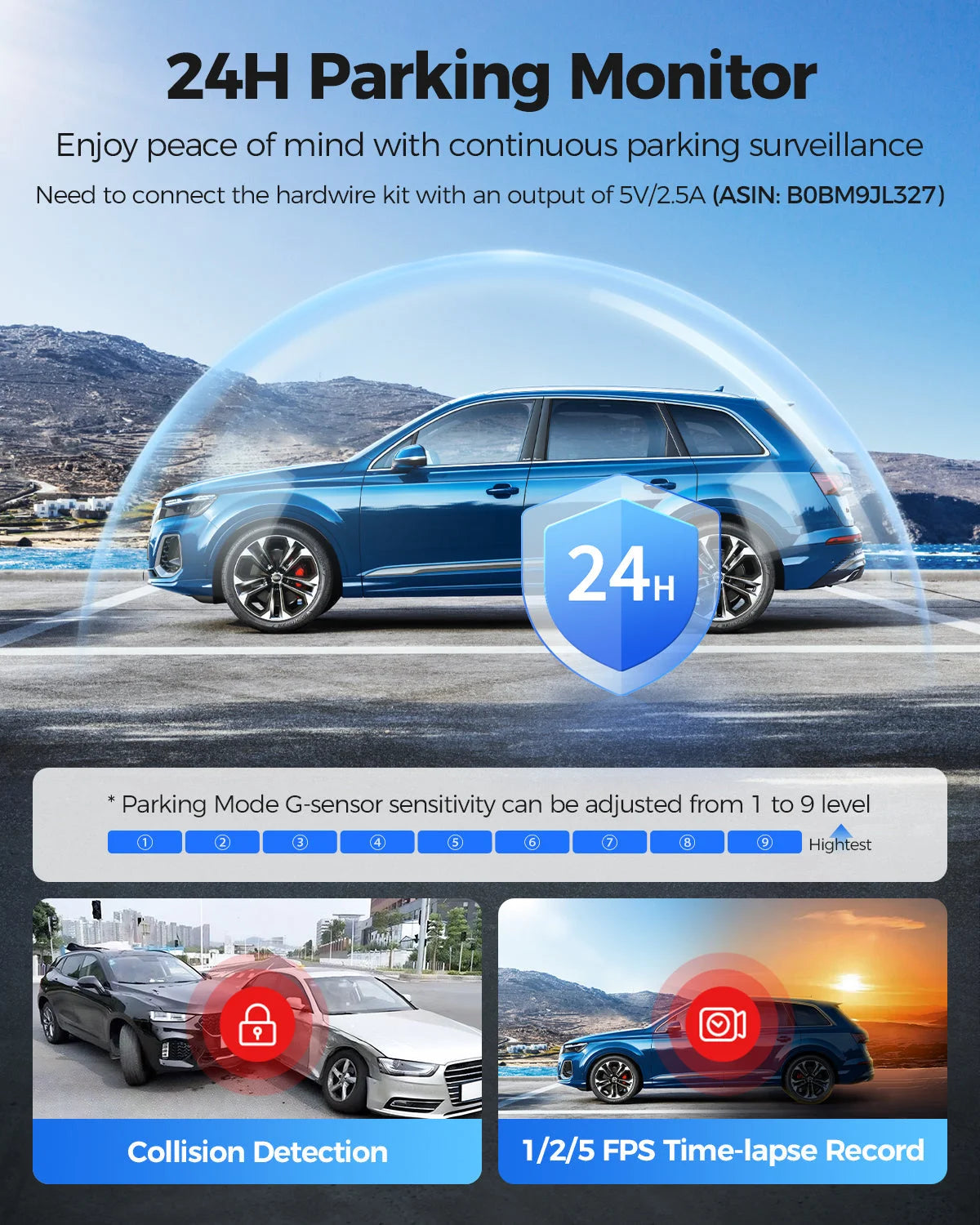 AZDOME PG17 MAX 2CH 4K Mirror Dash Cam with 12" Touch Screen-AZDOME PG17 MAX 2CH 4K مرآة داش كام مع شاشة لمس 12 بوصة-Auto-Emporio-Kuwait.0