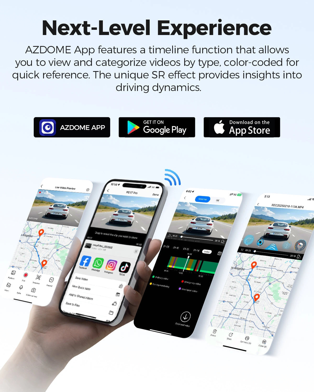 AZDOME PG17 PRO 2CH 4K Mirror Dash Cam with SONY STARVIS 2 IMX678-AZDOME PG17 PRO 2CH 4K مرآة داش كام مع سوني ستارفيس 2 IMX678-Auto-Emporio-Kuwait.0