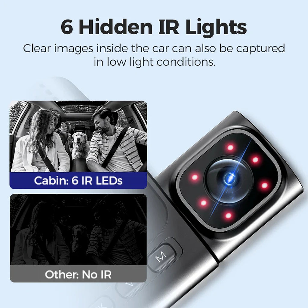 AZDOME S58 4G LTE 3CH Dash Cam with 2.4" IPS screen-كاميرا داش AZDOME S58 4G LTE 3CH مع شاشة IPS مقاس 2.4 بوصة-Auto-Emporio-Kuwait.0