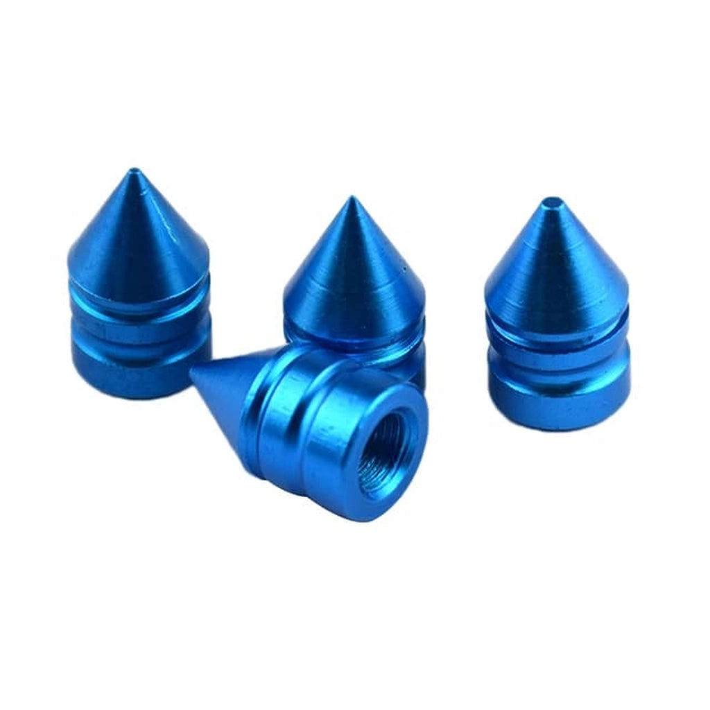 Aluminum Tire Valve Caps (4 pcs)-أغطية صمامات إطارات الألومنيوم (4 قطع)-Auto-Emporio-Kuwait.0
