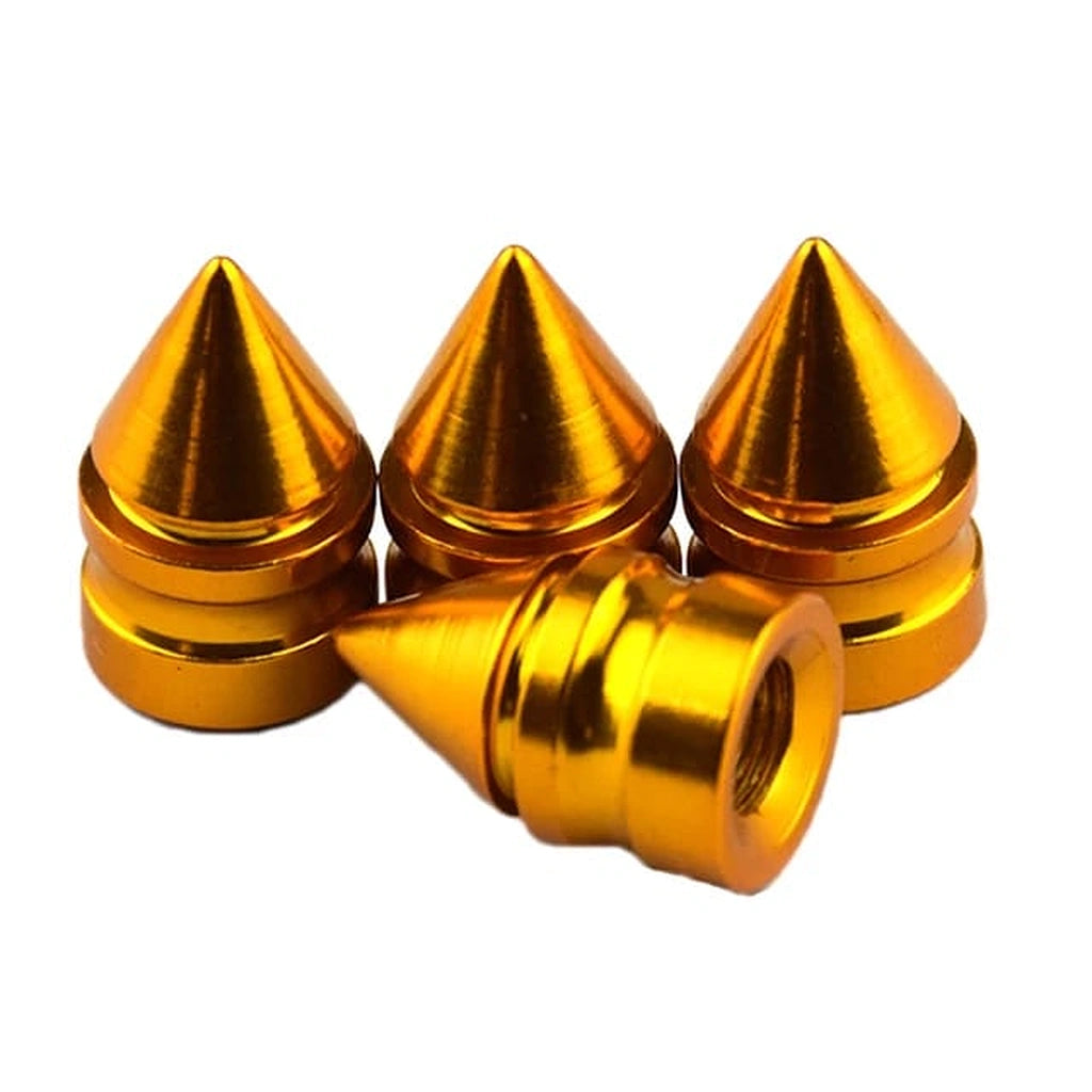 Aluminum Tire Valve Caps (4 pcs)-أغطية صمامات إطارات الألومنيوم (4 قطع)-Auto-Emporio-Kuwait.0