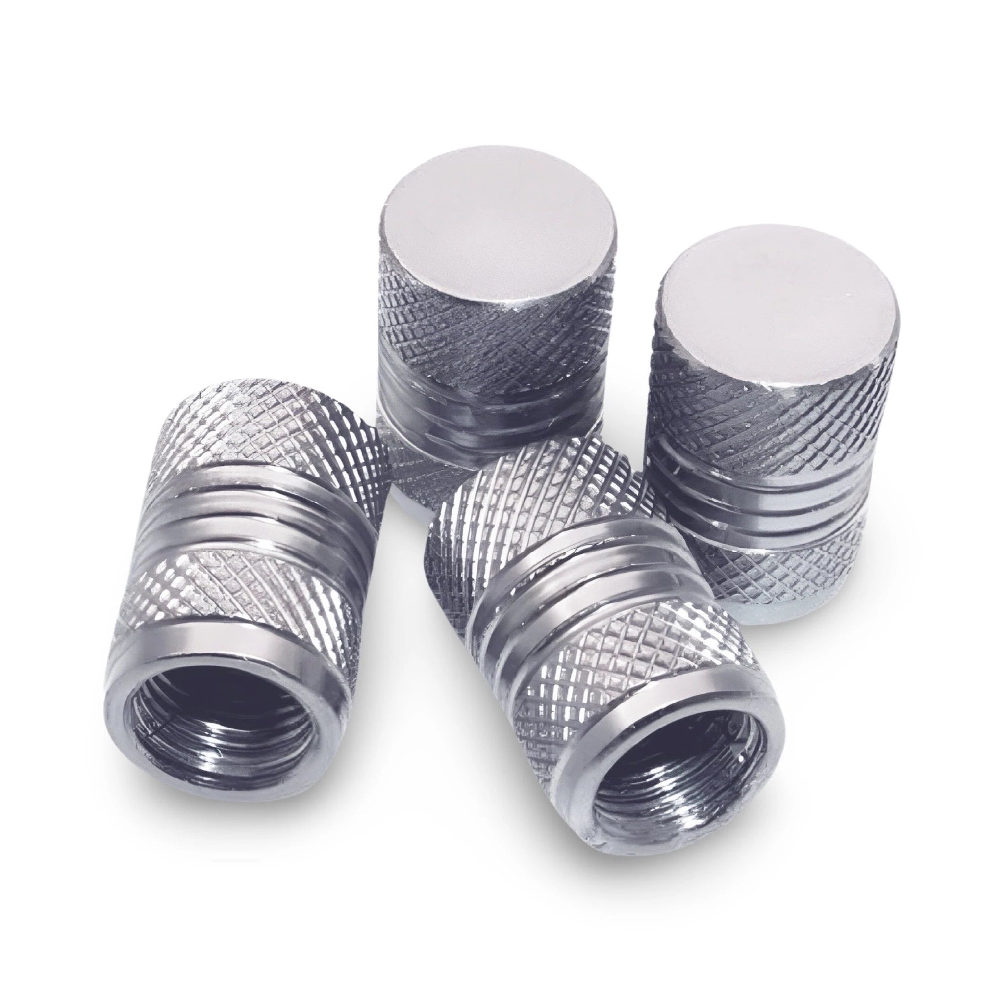 Aluminum Tire Valve Caps (4 pcs)-أغطية صمامات إطارات الألومنيوم (4 قطع)-Auto-Emporio-Kuwait.0