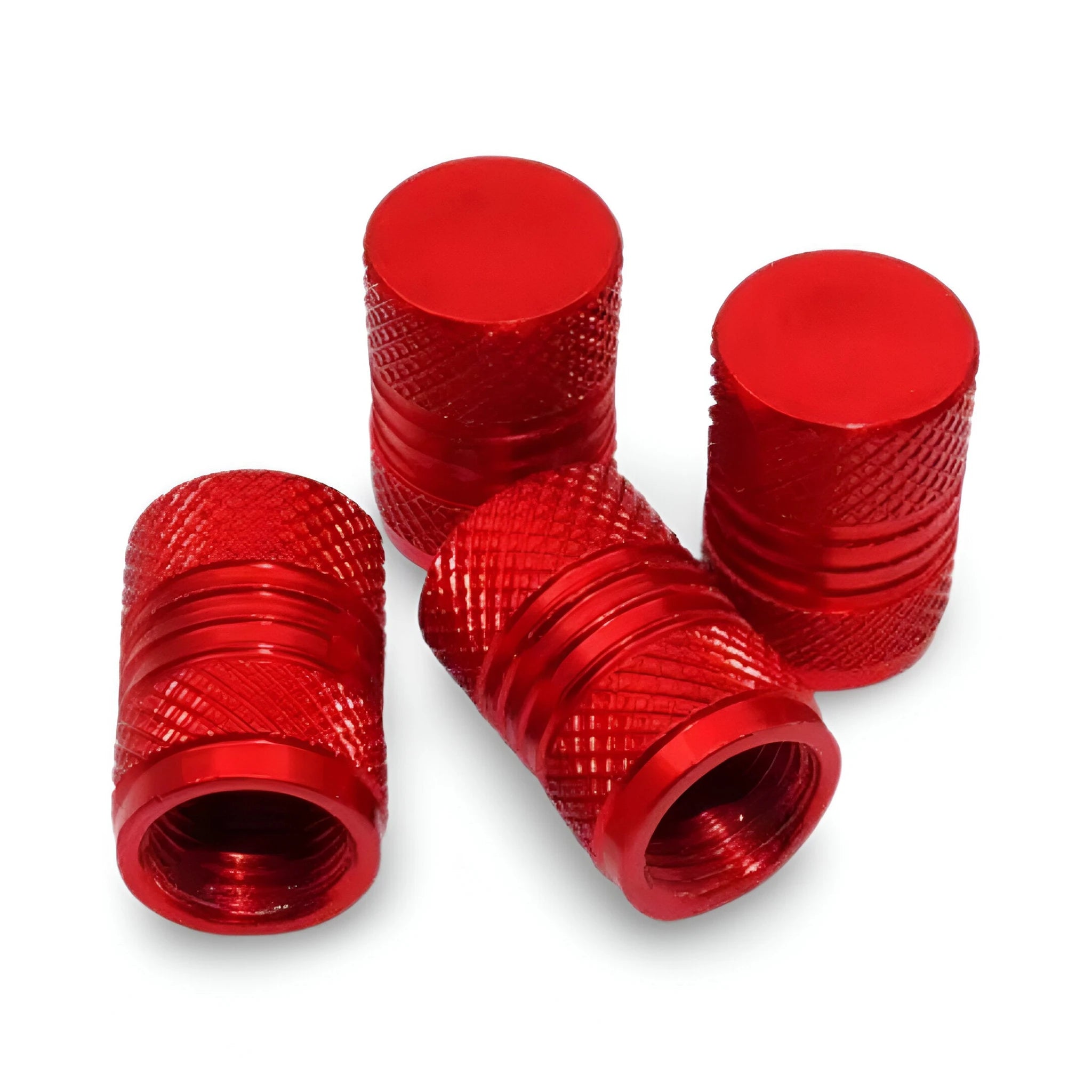 Aluminum Tire Valve Caps (4 pcs)-أغطية صمامات إطارات الألومنيوم (4 قطع)-Auto-Emporio-Kuwait.0