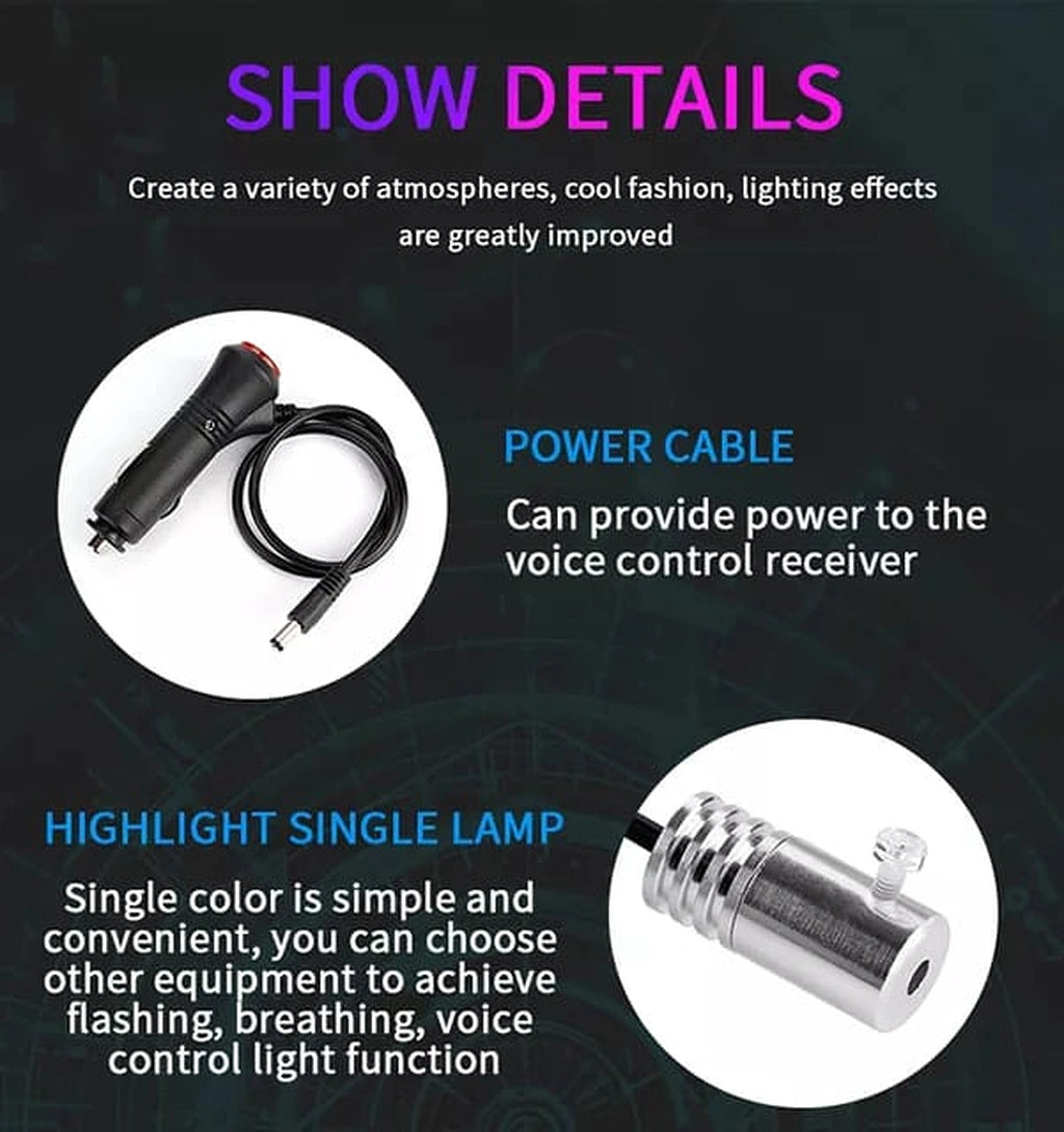 App Controlled Dashboard 6m Interior LED Lights-لوحة تحكم يتم التحكم فيها عن طريق التطبيق، مصابيح LED داخلية بطول 6 أمتار-Auto-Emporio-Kuwait.0