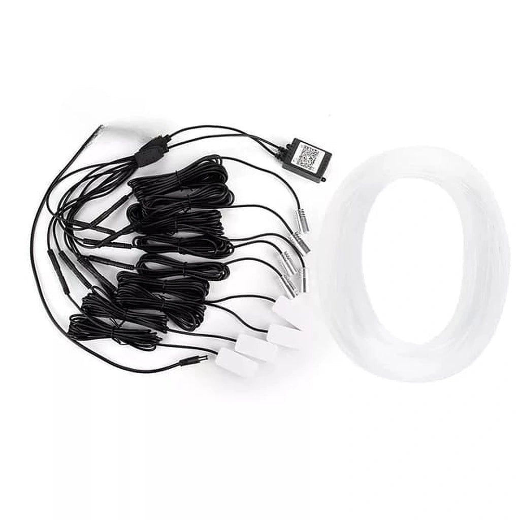 App & Remote Controlled Interior LED Lights (9pcs)-التطبيق ومصابيح LED الداخلية التي يتم التحكم فيها عن بعد (9 قطع)-Auto-Emporio-Kuwait.0