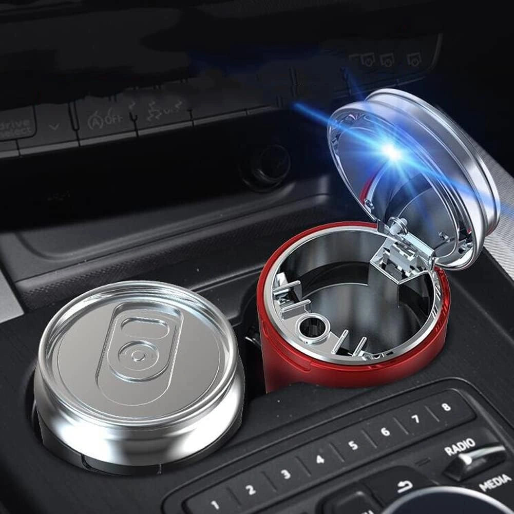 Ashtray CAN Style with LED Light-منفضة سجائر يمكن تصميمها بإضاءة LED-Auto-Emporio-Kuwait.0