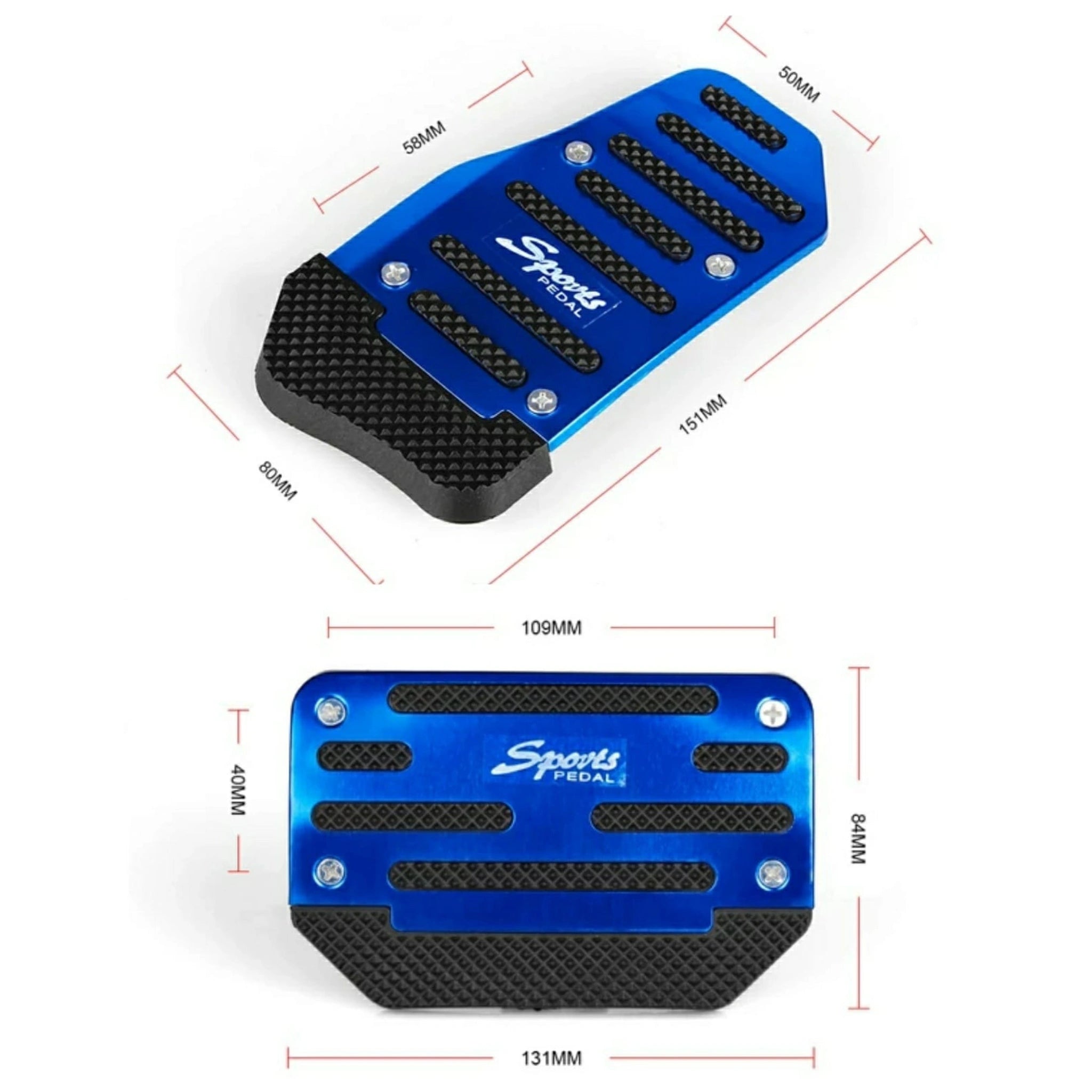Automatic Foot Pedal Covers(2 pcs)-أغطية دواسة القدم الأوتوماتيكية (2 قطعة)-Auto-Emporio-Kuwait.0
