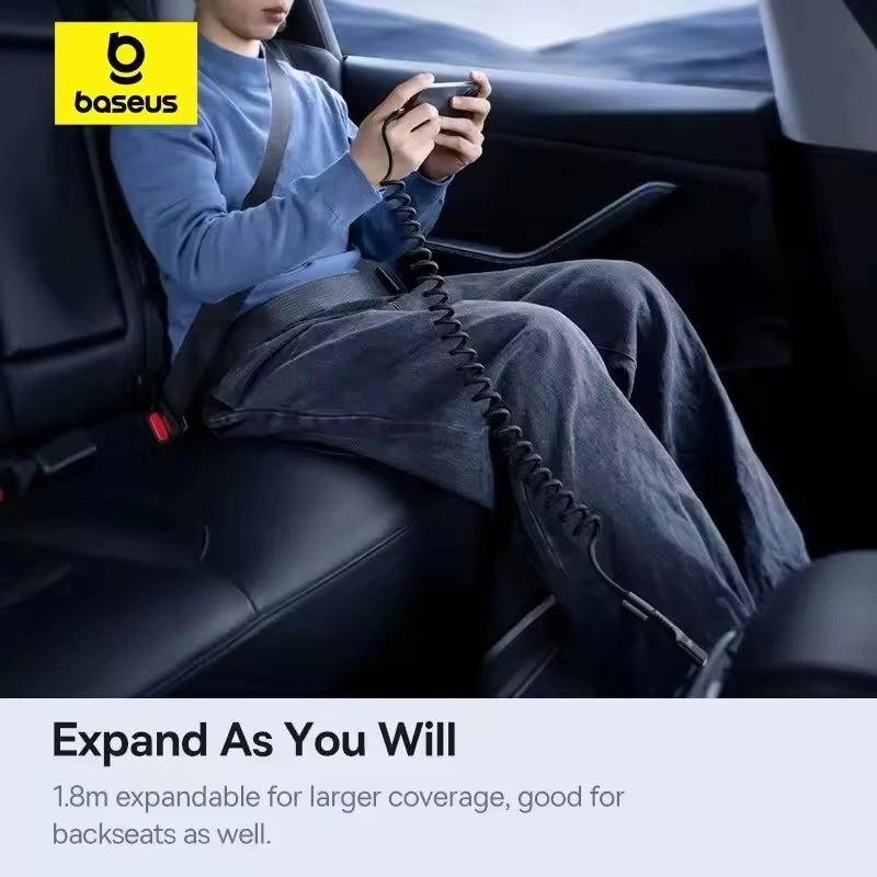 BASEUS Fast Charging Data Cable USB-C to USB-C Fish-Eye 100W-كابل بيانات BASEUS للشحن السريع من USB-C إلى USB-C عين السمكة 100 وات-Auto-Emporio-Kuwait.0