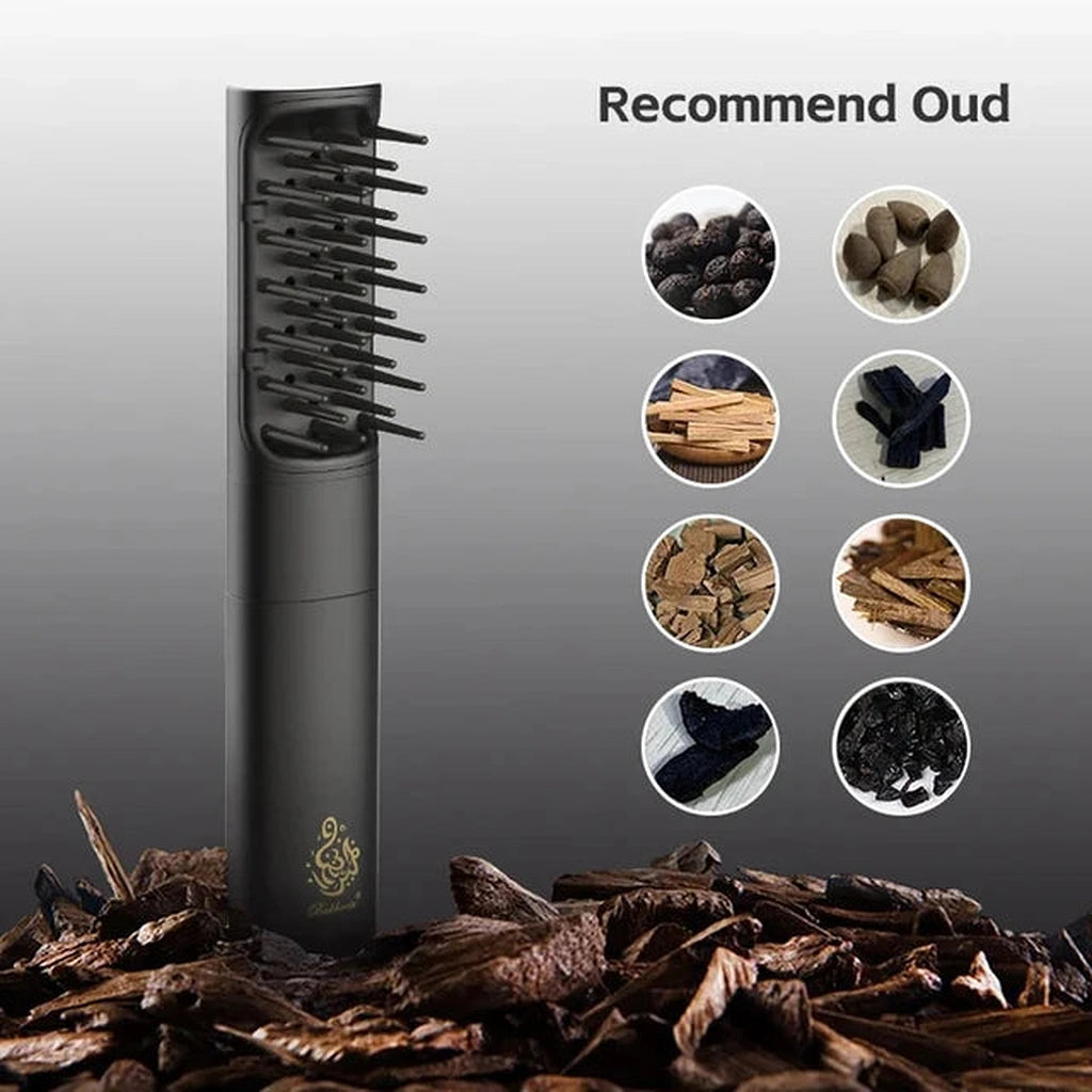 BUKHOON Electric Incense Bakhoor Burner With Hair Comb B03-مبخرة بخور كهربائية من بوكون مع مشط للشعر B03-Auto-Emporio-Kuwait.0