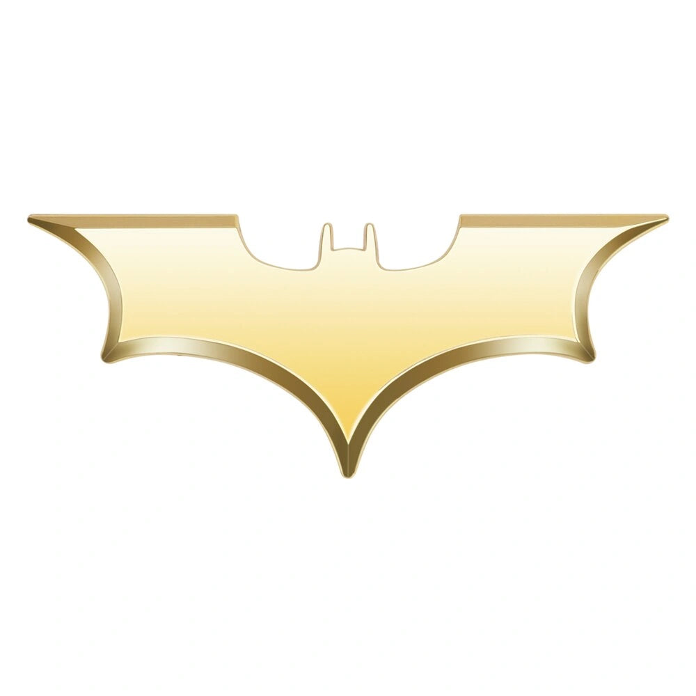 Batman Badge Sticker Gold-ملصق شارة باتمان باللون الذهبي-Auto-Emporio-Kuwait.0