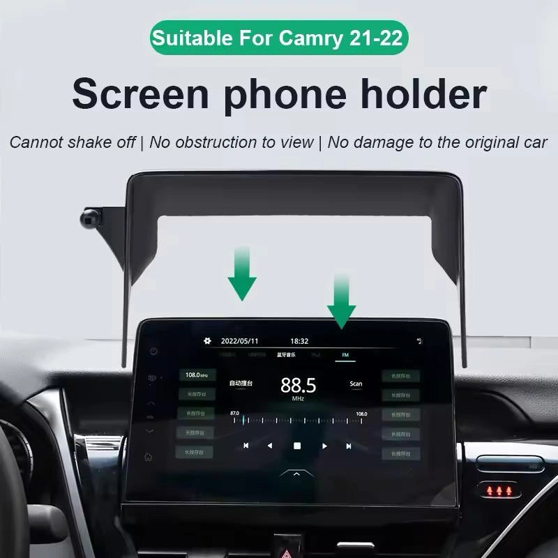 CAMRY Screen Mount with Mobile Holder-حامل شاشة كامري مع حامل موبايل-Auto-Emporio-Kuwait.0