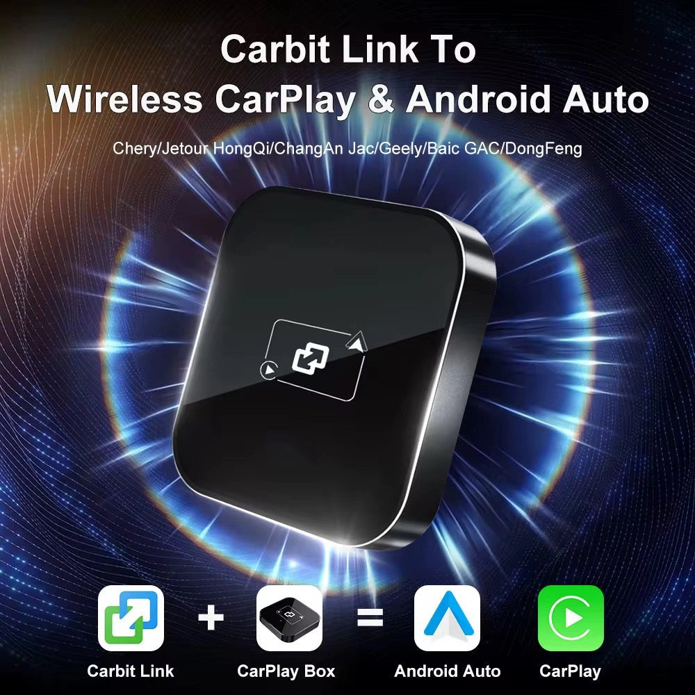 Qr Code Carbitlink CARBITLINK USB Dongle with Wireless CarPlay Android Auto-دونجل USB ...