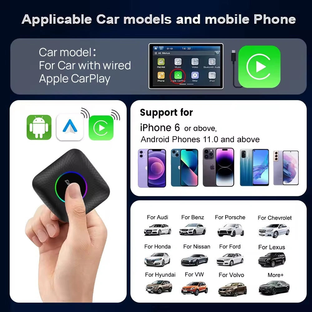 CARLINKIT 6225 CarPlay Android 13 AI Smart Box 8GB+128GB-كارلينكيت 6225 CarPlay Android 13 AI Smart Box 8GB+128GB-Auto-Emporio-Kuwait.0