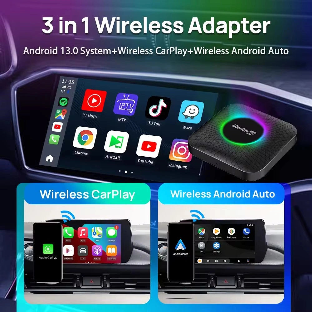 CARLINKIT 6225 CarPlay Android 13 AI Smart Box 8GB+128GB-كارلينكيت 6225 CarPlay Android 13 AI Smart Box 8GB+128GB-Auto-Emporio-Kuwait.0