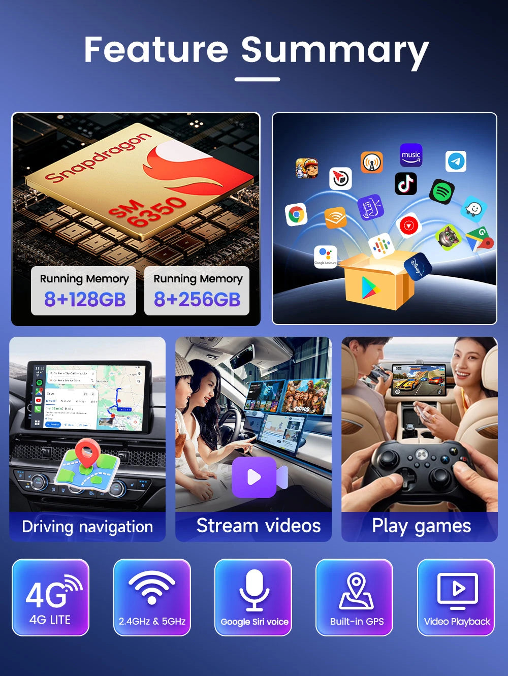 CARLINKIT 6350 Ultra 2 CarPlay Android 15 AI TBOX Qualcomm 4GSIM 8GB+128GB-كارلينكيت 6350 الترا 2 كاربلاي اندرويد 15 AI TBOX كوالكوم 4GSIM 8 جيجا + 128 جيجا-Auto-Emporio-Kuwait.0
