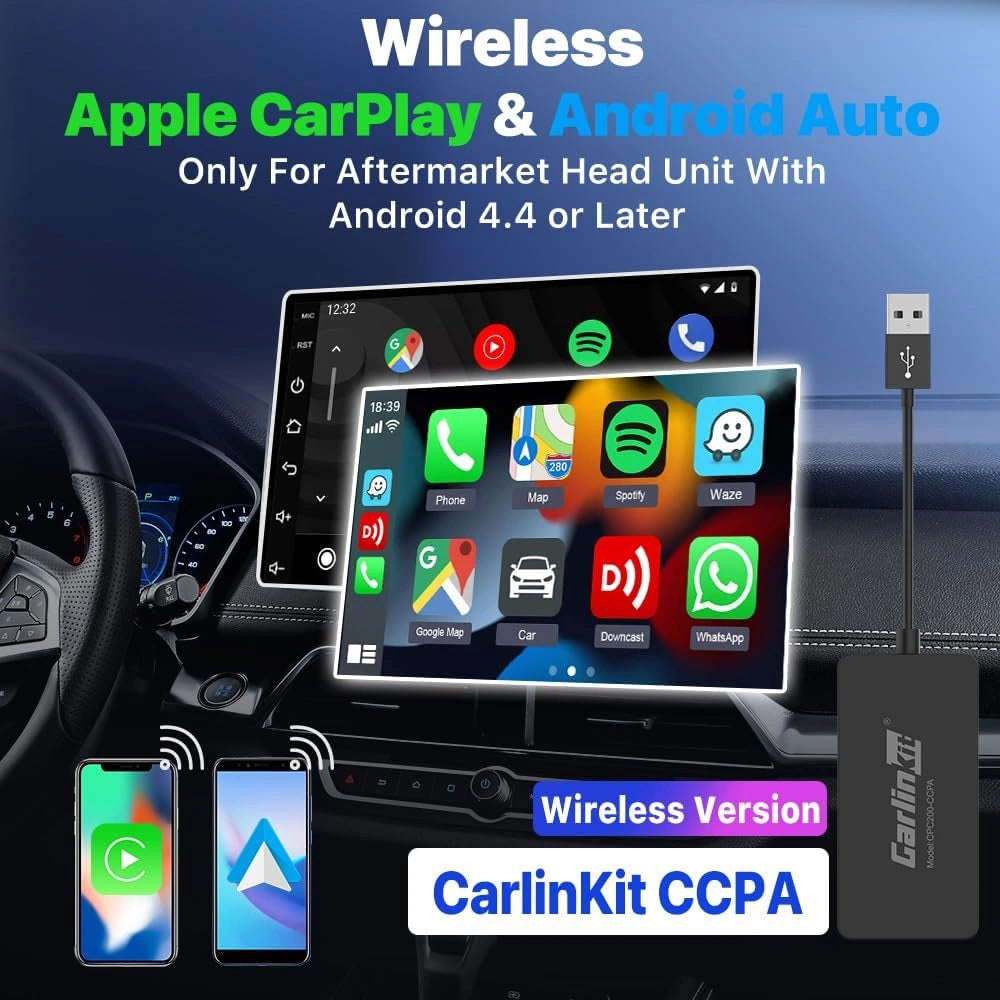 CARLINKIT CCPA USB Dongle with Wireless CarPlay Android Auto & Screen Mirroring-CARLINKIT CCPA USB Dongle مع Wireless CarPlay Android Auto & Screen Mirroring-Auto-Emporio-Kuwait.0