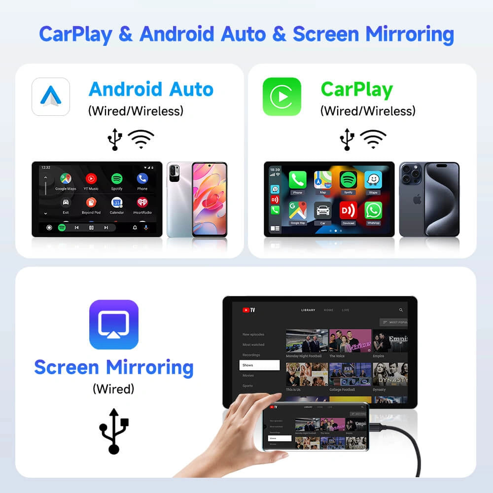 CARLINKIT CCPA USB Dongle with Wireless CarPlay Android Auto & Screen Mirroring-CARLINKIT CCPA USB Dongle مع Wireless CarPlay Android Auto & Screen Mirroring-Auto-Emporio-Kuwait.0