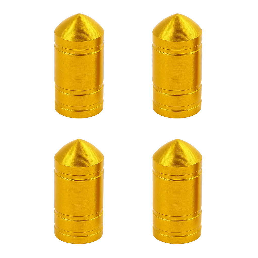 Bullet Tire Valve Caps (4 pcs)