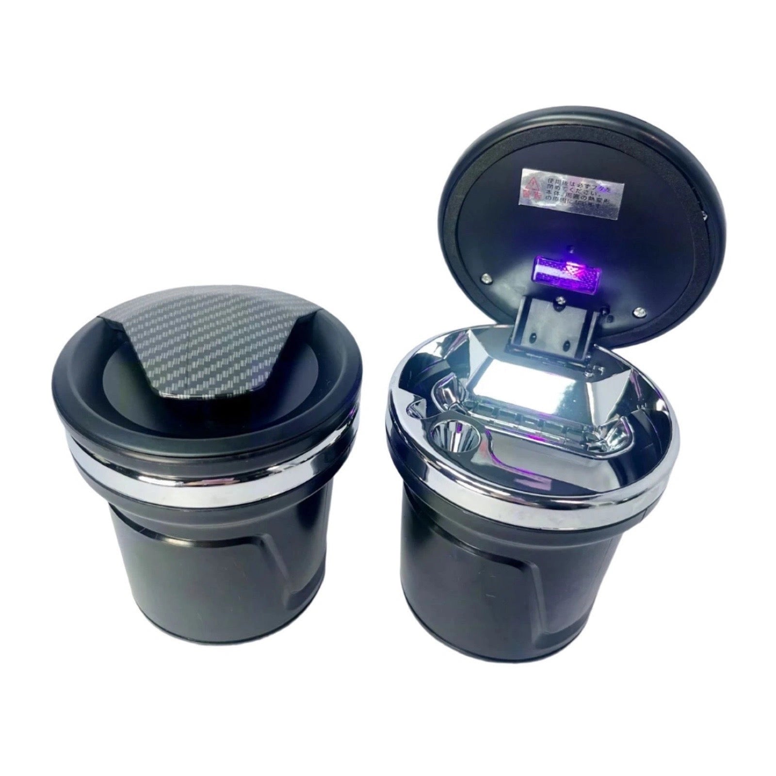 Car Ashtray with LED Light-منفضة سجائر السيارة مع ضوء LED-Auto-Emporio-Kuwait.0