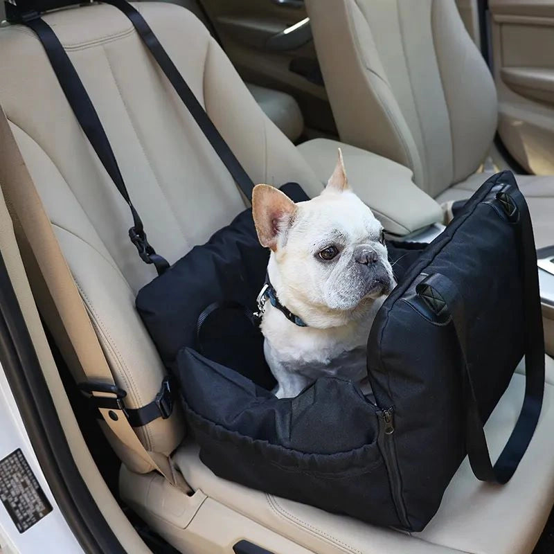 Car Booster Seat for Pets-مقعد السيارة الداعم للحيوانات الأليفة-Auto-Emporio-Kuwait.0