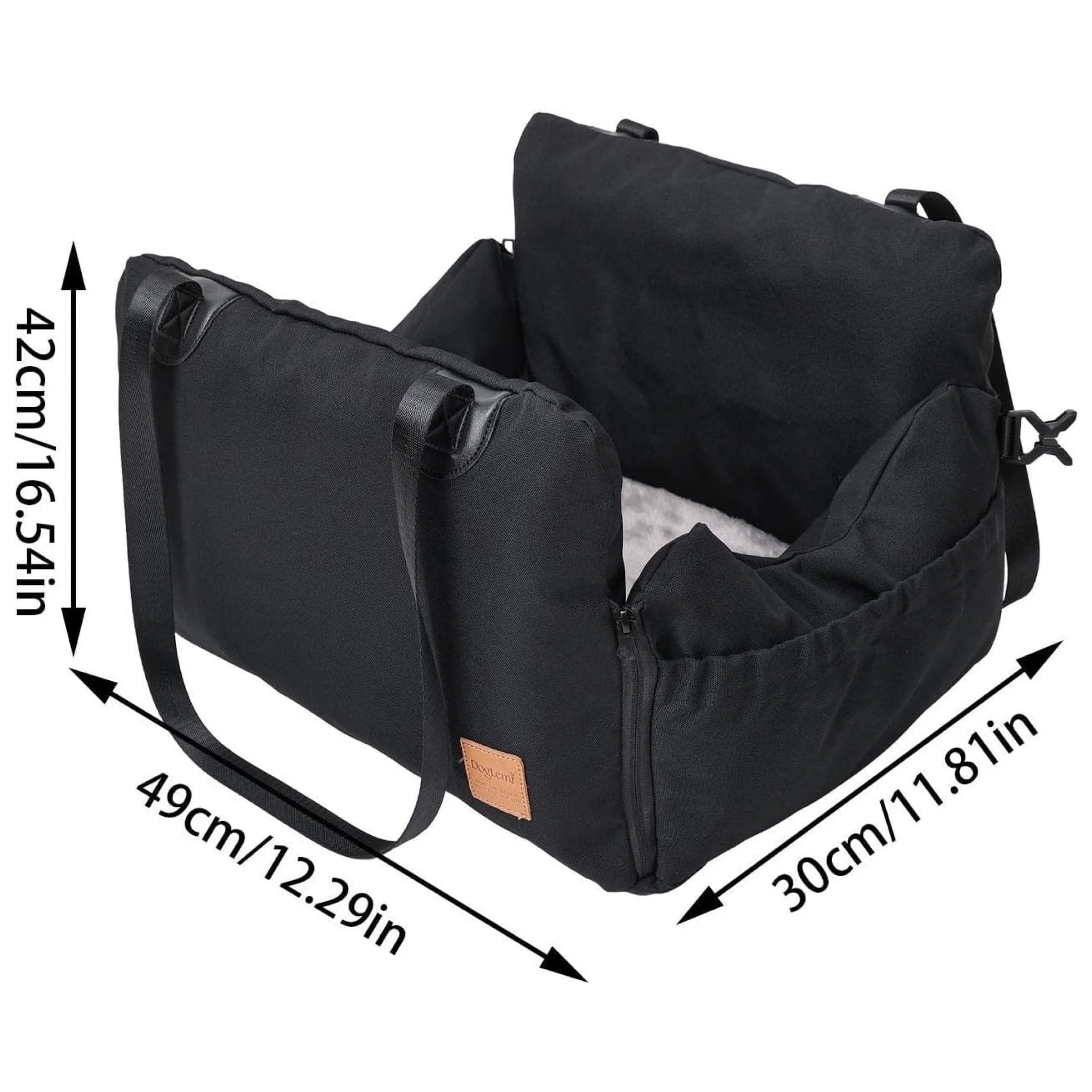 Car Booster Seat for Pets-مقعد السيارة الداعم للحيوانات الأليفة-Auto-Emporio-Kuwait.0