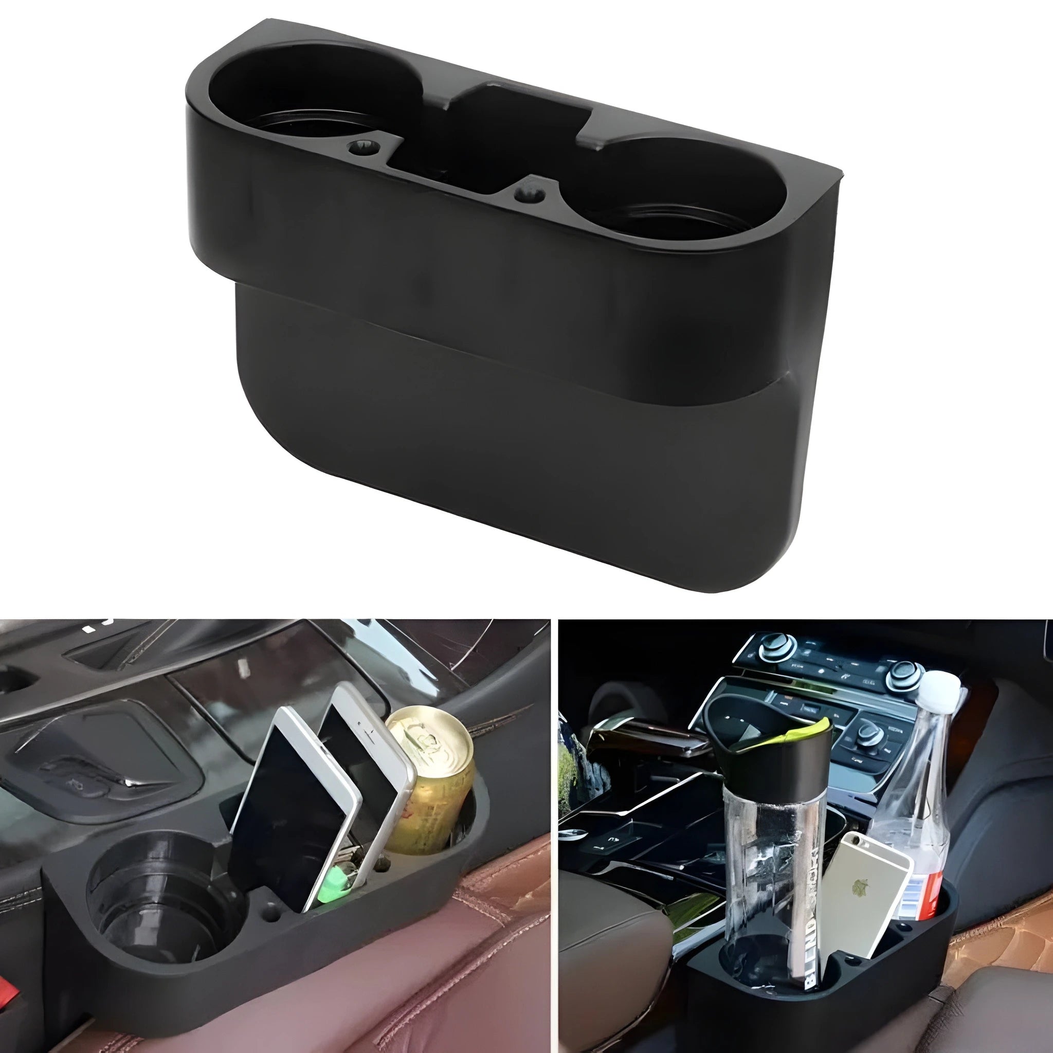 Car Cup Holder Organiser-منظم حامل أكواب السيارة-Auto-Emporio-Kuwait.0