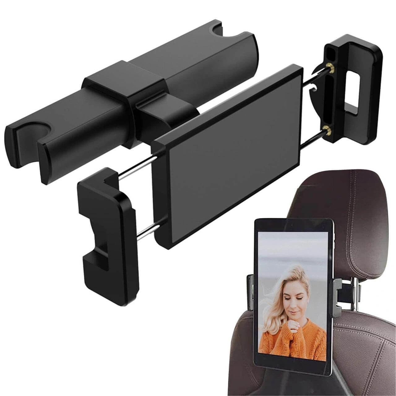 Car Headrest IPAD & Mobile Holder-مسند رأس للسيارة IPAD وحامل للهاتف المحمول-Auto-Emporio-Kuwait.0