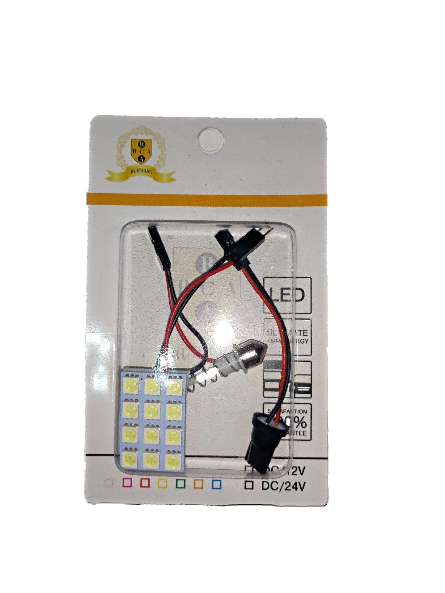 Car Roof LED light 12 SMD 5050-ضوء سقف السيارة LED 12 SMD 5050-Auto-Emporio-Kuwait.0