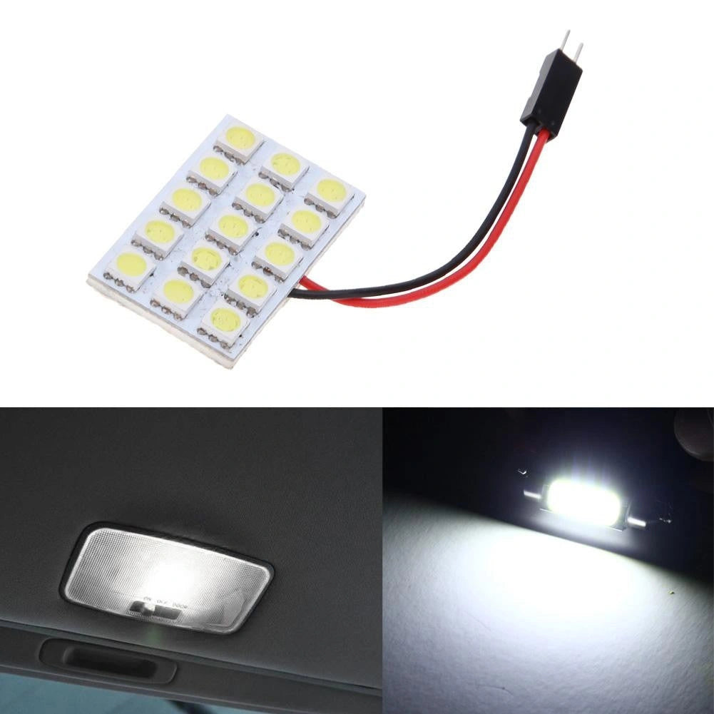 Car Roof LED light 15 SMD 5050-ضوء سقف السيارة LED 15 SMD 5050-Auto-Emporio-Kuwait.0