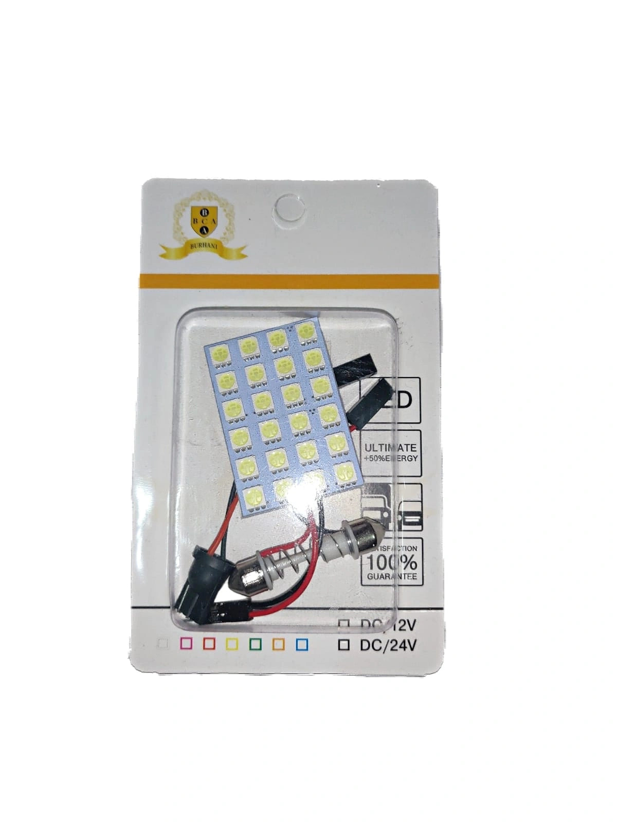 Car Roof LED light 24 SMD 5050-ضوء سقف السيارة LED 24 SMD 5050-Auto-Emporio-Kuwait.0