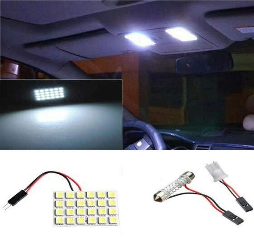 Car Roof LED light 24 SMD 5050-ضوء سقف السيارة LED 24 SMD 5050-Auto-Emporio-Kuwait.0