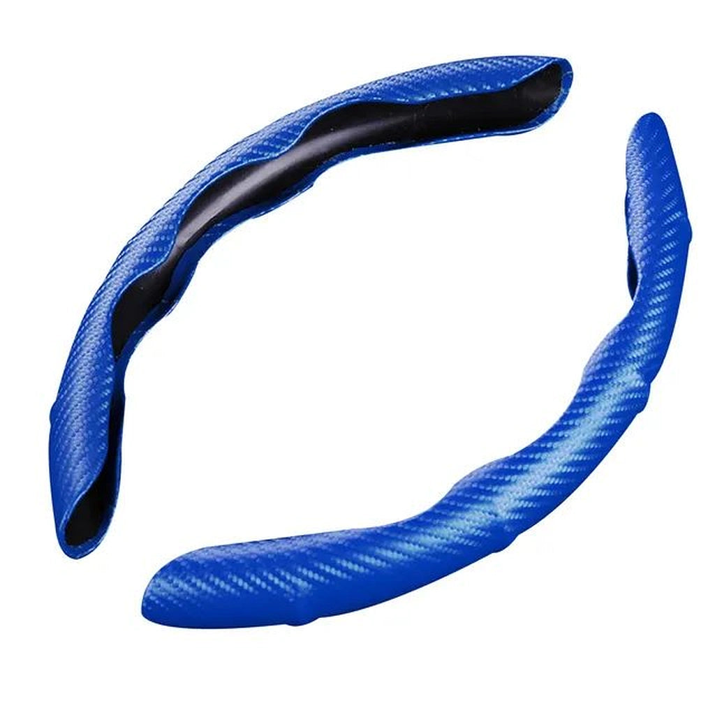 Carbon Fiber Grip Steering Wheel Covers-أغطية عجلة القيادة بمقبض من ألياف الكربون-Auto-Emporio-Kuwait.0