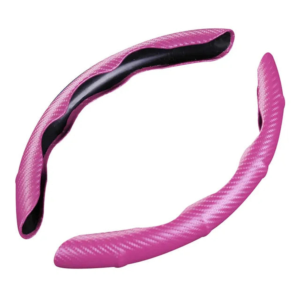 Carbon Fiber Grip Steering Wheel Covers-أغطية عجلة القيادة بمقبض من ألياف الكربون-Auto-Emporio-Kuwait.0