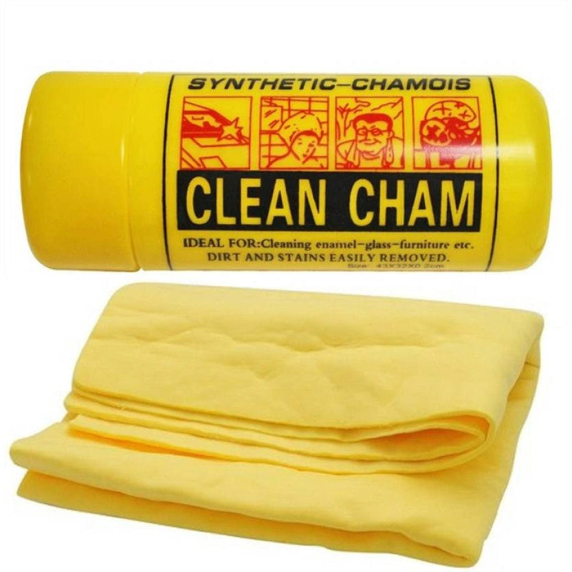 Clean Cham Chamois Cloth-قماش الشامواه النظيف-Auto-Emporio-Kuwait.0