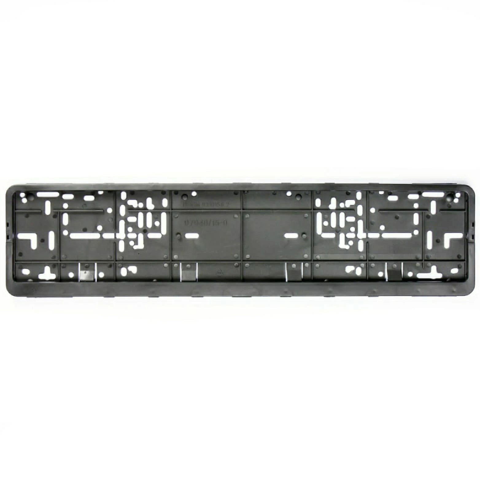 Clip-in License Number Plate Holder (2 pcs)-حامل لوحة رقم الترخيص بمشبك (قطعتان)-Auto-Emporio-Kuwait.0