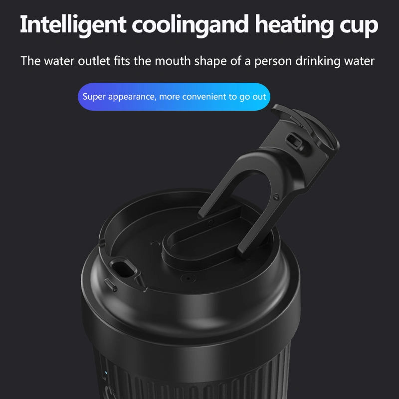 Car Electric Heating/Cooling Cup Holder Mug-كوب حامل أكواب للتدفئة/التبريد للسيارة كهربائيًا-Auto-Emporio-Kuwait.0